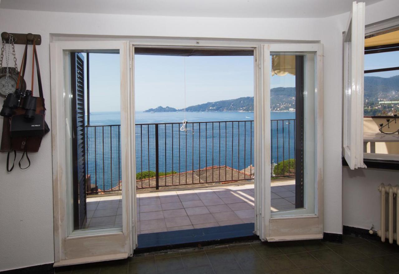 Nautilus Vista Mare Mozzafiato A 180 Gradi- Posto Auto Privato - 2 Camere Matrimoniali Piu 1 Divano Letto Singolo-Sky,Netflix-Wifi 200Mg Рапало Екстериор снимка