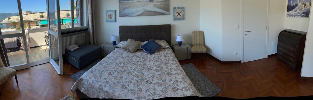 Nautilus Vista Mare Mozzafiato A 180 Gradi- Posto Auto Privato - 2 Camere Matrimoniali Piu 1 Divano Letto Singolo-Sky,Netflix-Wifi 200Mg Рапало Екстериор снимка