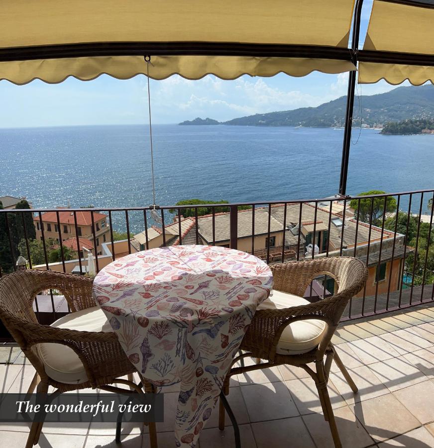 Nautilus Vista Mare Mozzafiato A 180 Gradi- Posto Auto Privato - 2 Camere Matrimoniali Piu 1 Divano Letto Singolo-Sky,Netflix-Wifi 200Mg Рапало Екстериор снимка