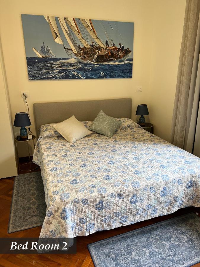 Nautilus Vista Mare Mozzafiato A 180 Gradi- Posto Auto Privato - 2 Camere Matrimoniali Piu 1 Divano Letto Singolo-Sky,Netflix-Wifi 200Mg Рапало Екстериор снимка