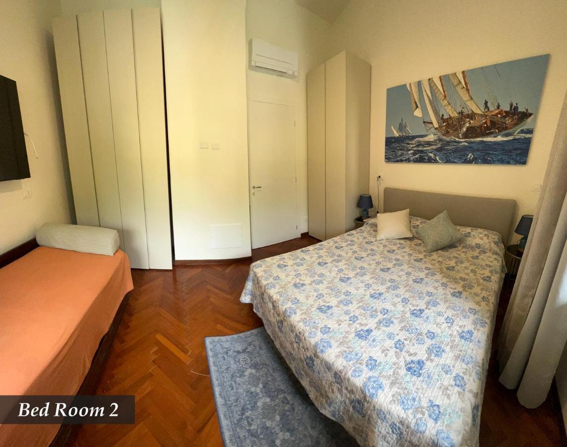 Nautilus Vista Mare Mozzafiato A 180 Gradi- Posto Auto Privato - 2 Camere Matrimoniali Piu 1 Divano Letto Singolo-Sky,Netflix-Wifi 200Mg Рапало Екстериор снимка